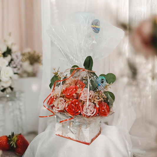 Candle Bouquet Flowers, Christmas Gift Candles, Decorative, cadeau surprise familly