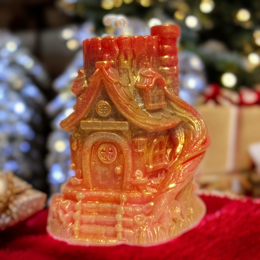 Classic House Scented Candle – Handmade Gift & Home Décor
