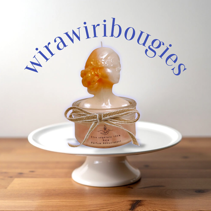 Woman Scented Candle in Container – Elegant Gift & Home