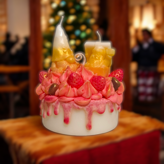 Birthday Cake Candle by wirawiricandles