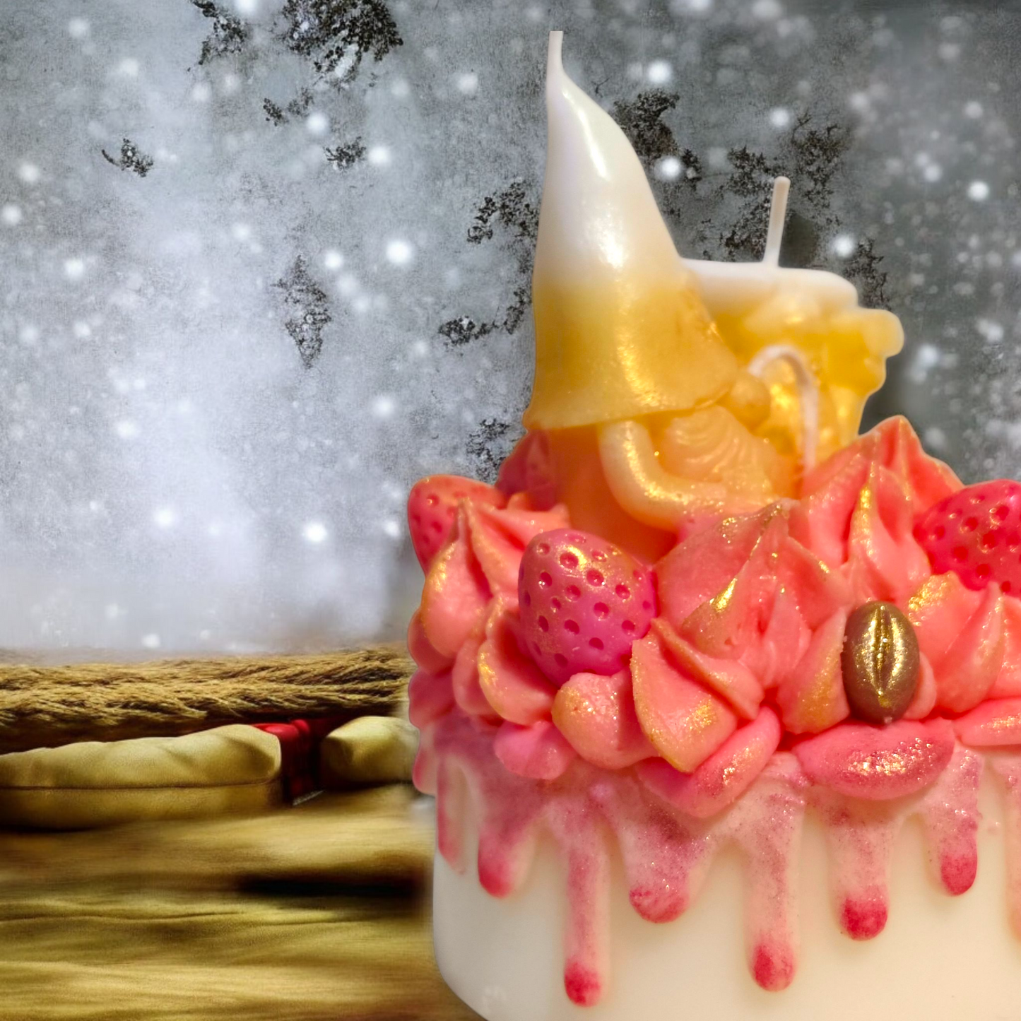 Decorative Dessert Candle – Birthday Cake Collection