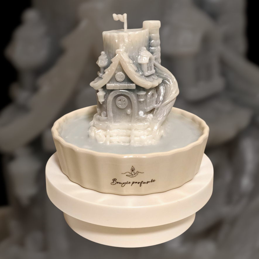 Decorative Scented Candle Collection – Bear, House & Flower
