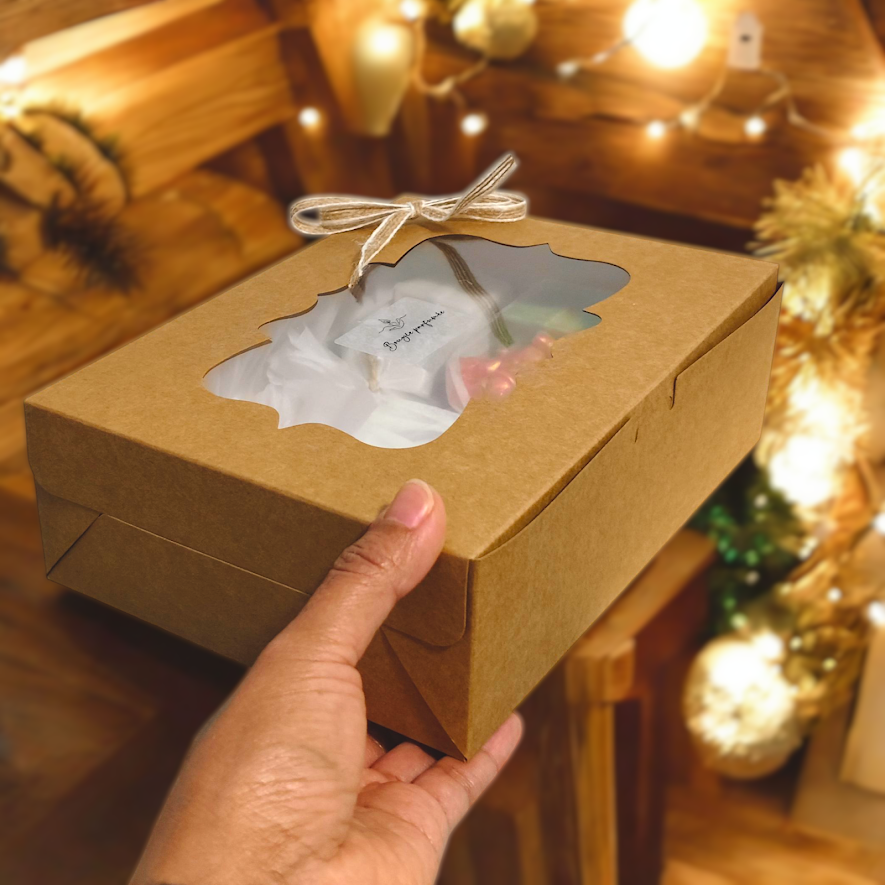 New  Luxury Santa Christmas Candle Collection – 6 Handcrafted Pcs
