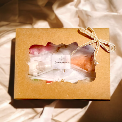 Santa Candle Gift Set – 6 Pieces of Christmas Joy