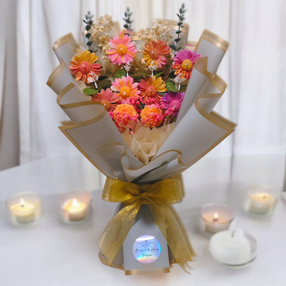 Bouquet de Bougies Parfumées de Luxe