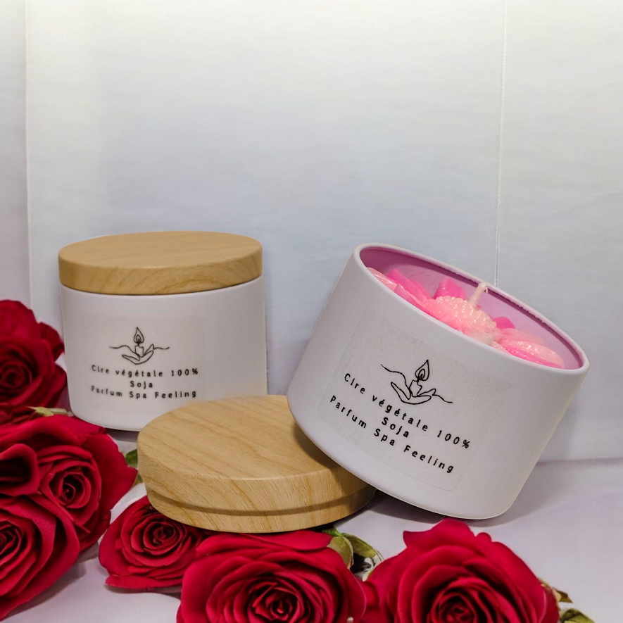 Elegant Soy Wax Home Fragrance Candle