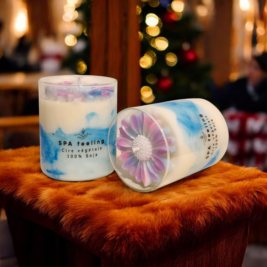 Spa Feeling Soy Candle – Natural Scented Candle Jar