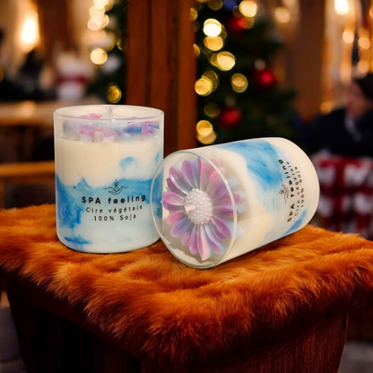 Spa Feeling Soy Candle – Natural Scented Candle Jar