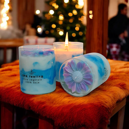 Spa Feeling Soy Candle – Natural Scented Candle Jar