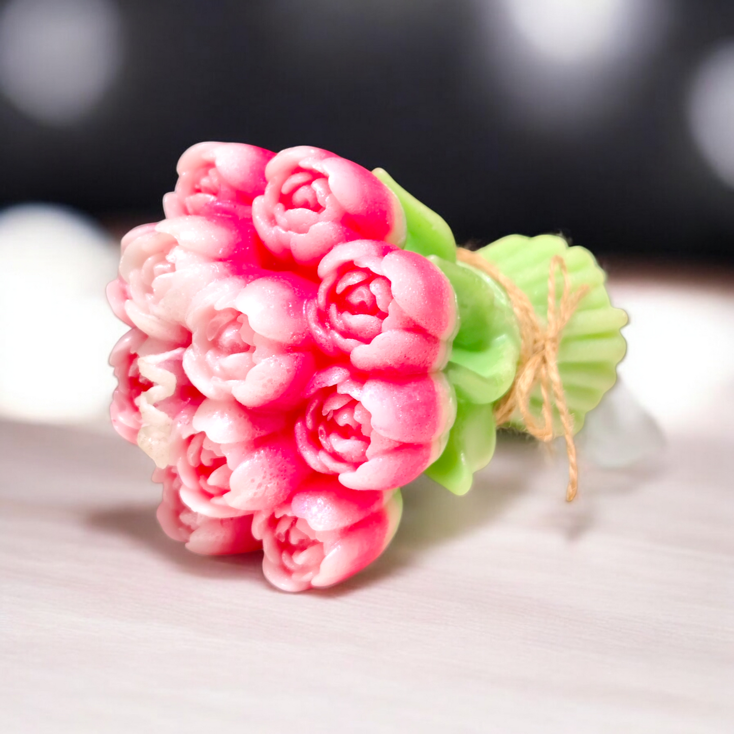 Tropical Floral Tulip Candle – Scented Home Fragrance