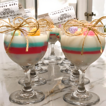 Dessert Inspired Scented Candle – Natural Soy Wax Jar