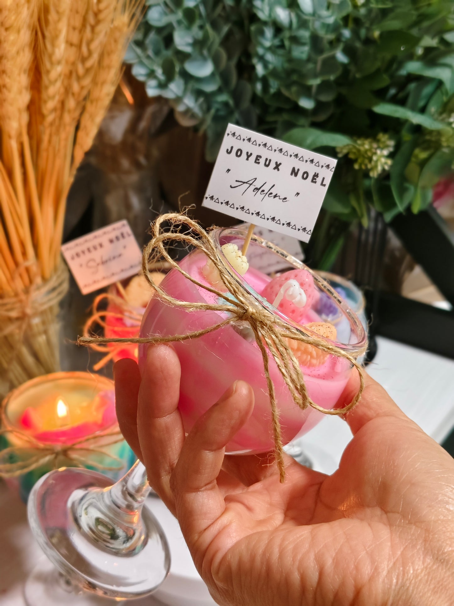 Dessert Inspired Scented Candle – Natural Soy Wax Jar