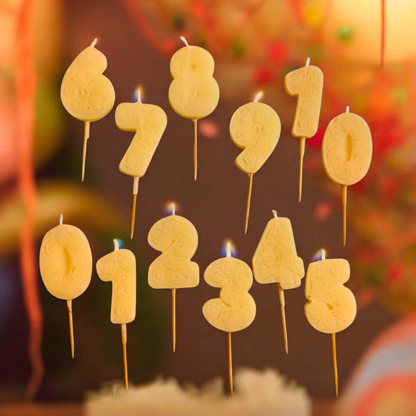 Number Birthday Candle – Celebration Cake Candle