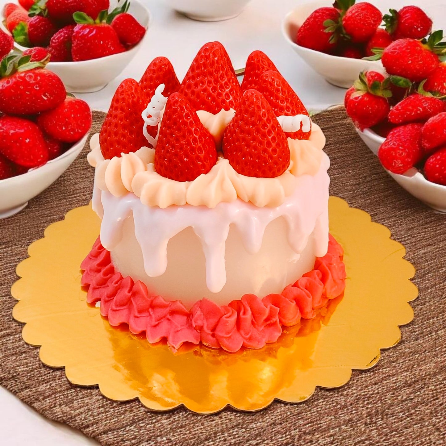 Decorative Dessert Candle – Birthday Cake Collection