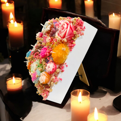 Floral Figure Candle Collection – Decorative Scented Déco