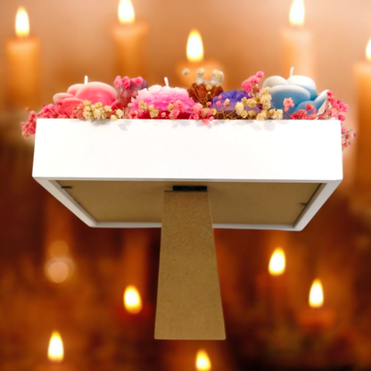 Floral Figure Candle Collection – Decorative Scented Déco