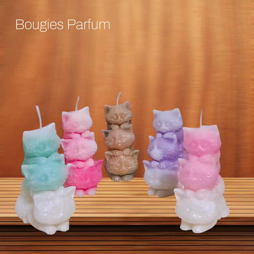 Cat candles surprise gifts for birthdays, decorations and special days