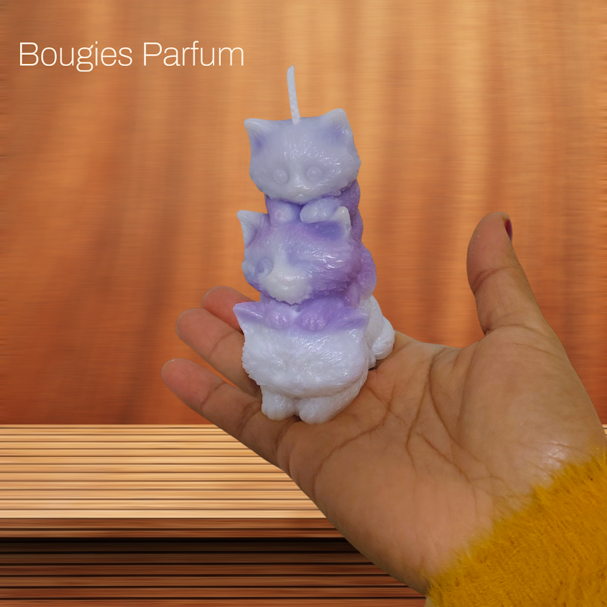 Cat candles surprise gifts for birthdays, decorations and special days