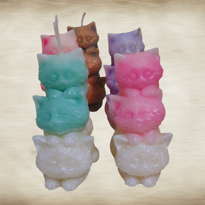 Cat candles surprise gifts for birthdays, decorations and special days