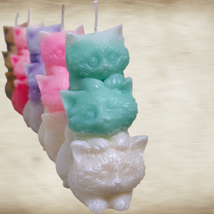 Cat candles surprise gifts for birthdays, decorations and special days