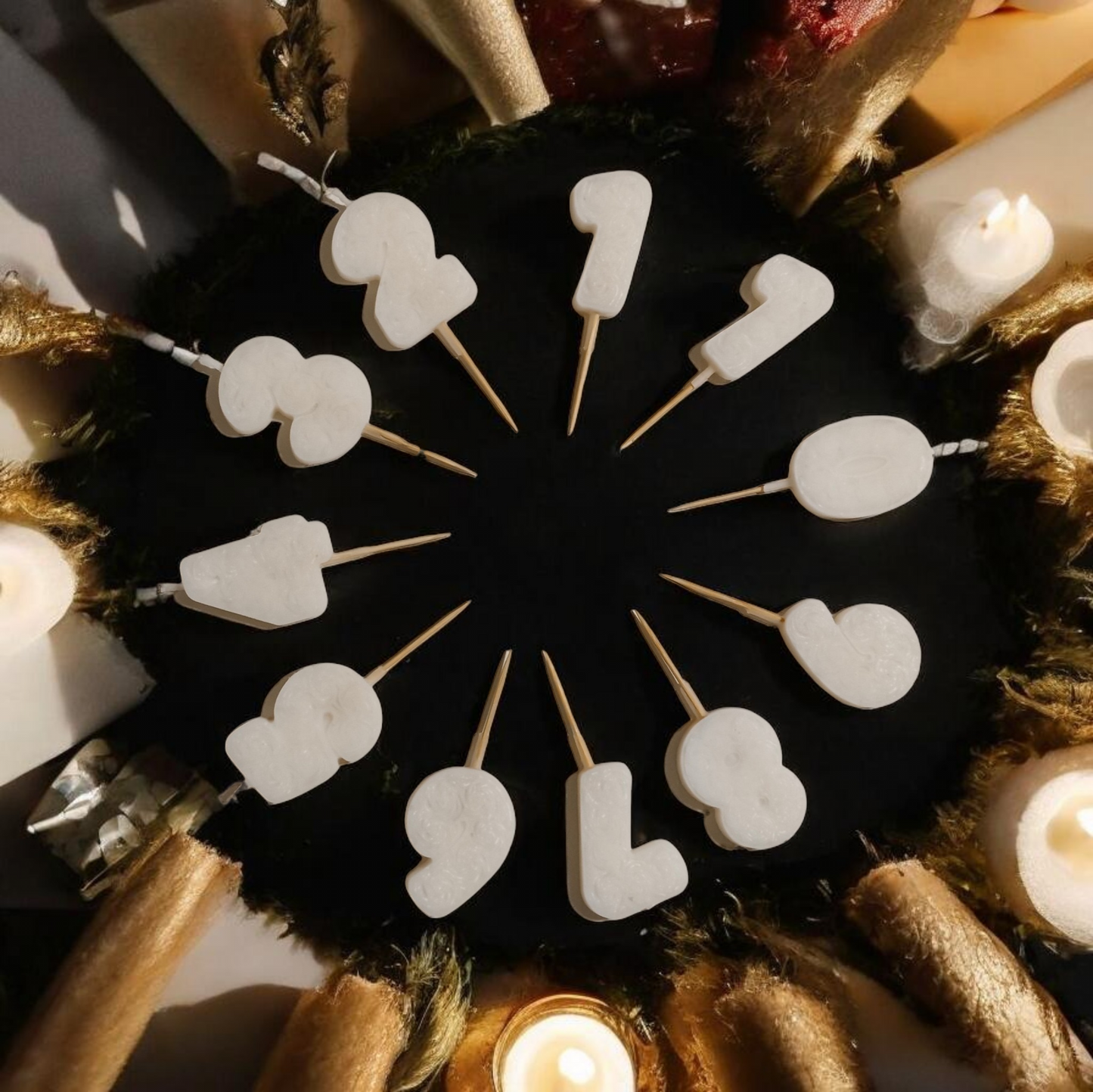 Number Birthday Candle – Celebration Cake Candle