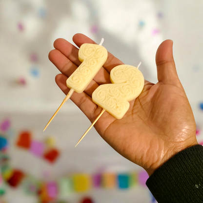 Number Birthday Candle – Celebration Cake Candle