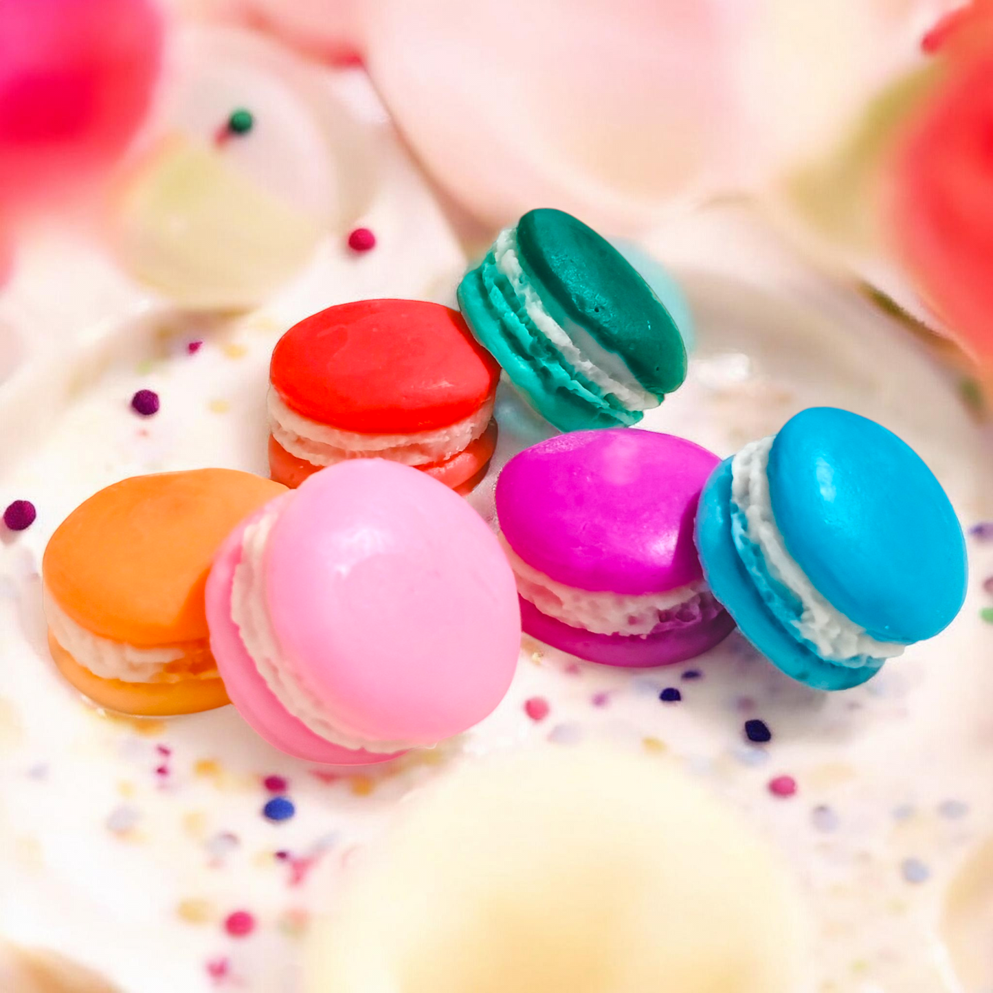 Macaron Melt Wax Candle 6 pieces – Scented Spa Atmosphere Wax Melt