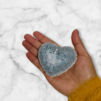 Heart Scented Candle – Romantic Gift & Elegant Home Décor
