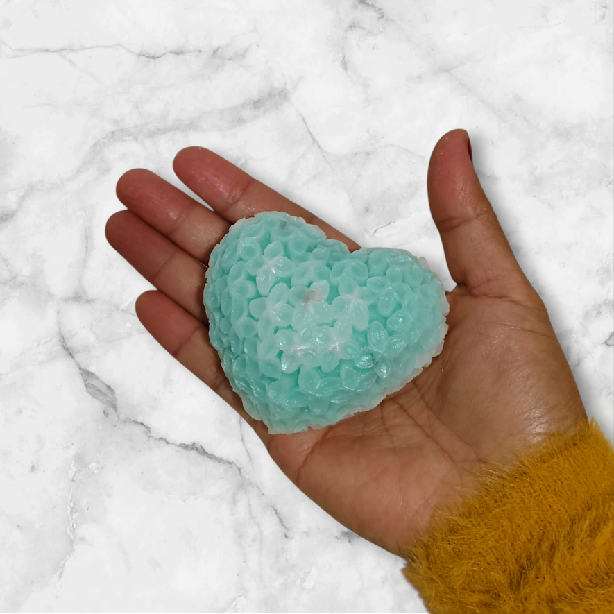 Heart Scented Candle – Romantic Gift & Elegant Home Décor